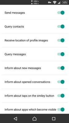 Messenger API android App screenshot 0